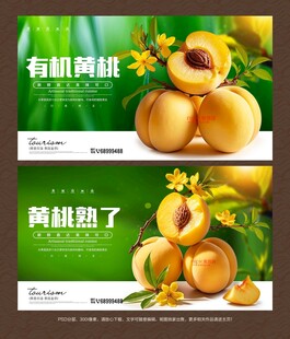 黄桃海报