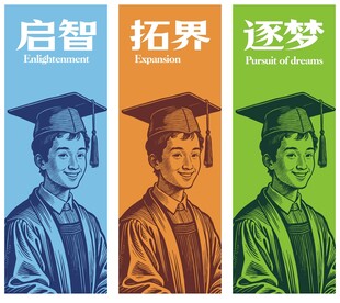 矢量博士形象