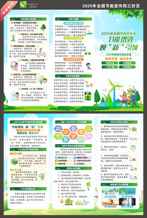 2025年节能宣传周折页
