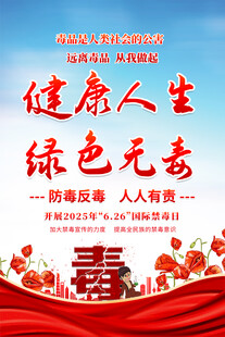 国际禁毒日海报