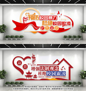 校园暴力文化墙