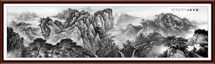 水墨山水画