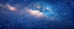 巨幅银河宇宙星空背景图