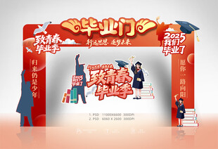 毕业门
