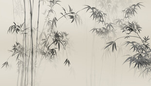 水墨竹子