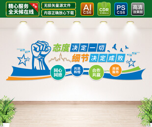 企业口号文化墙