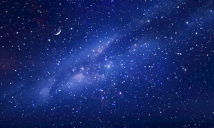 蓝色星空吊顶