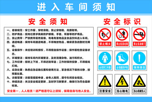 进入车间须知