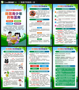 2025全民禁毒宣传月海报