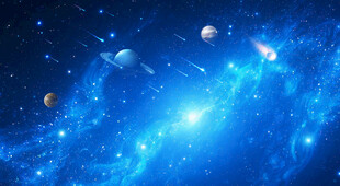 蓝色星空