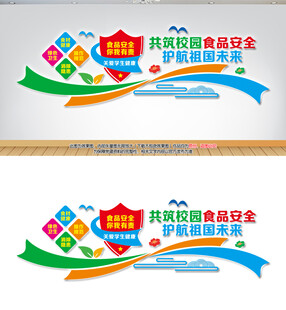  校园食品安全文化墙