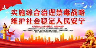 实施综合治理禁毒战略