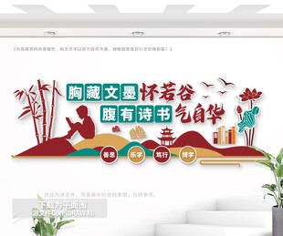 图书室文化墙