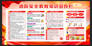消防安全教育知识宣传栏