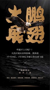 大鹏展翅地产人才销售精英招聘海