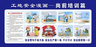 工地安全宣传漫画