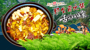野生菌火锅