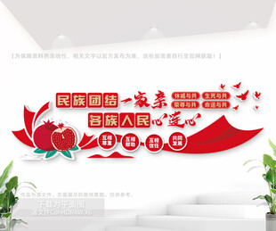 民族团结文化墙