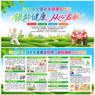 2025年全国老年健康宣传周