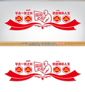 职业教育文化墙