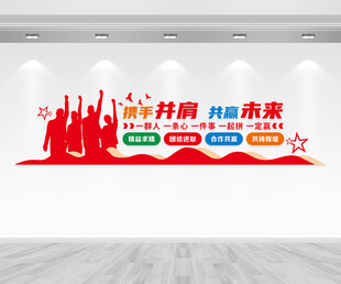 企业标语文化墙