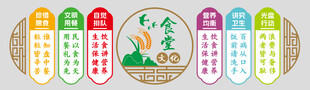 食堂文化墙