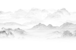 中式山水画
