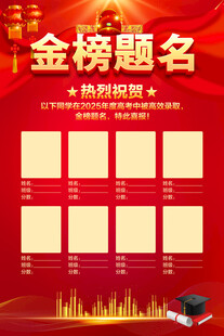 金榜题名
