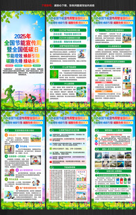 2025年全国节能宣传周展架