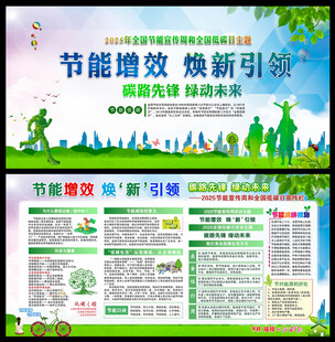 2025节能宣传周宣传栏