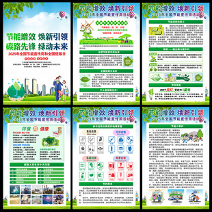 2025年节能宣传周宣传栏