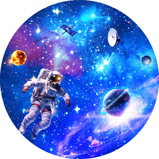 圆形星空