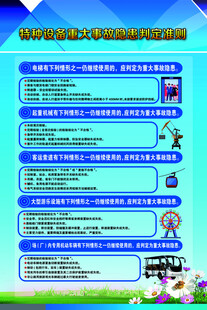 特种设备重大事故隐患判定准则