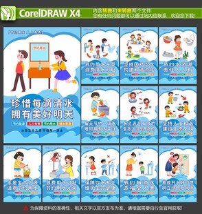 节约用水海报