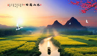 山水风景画