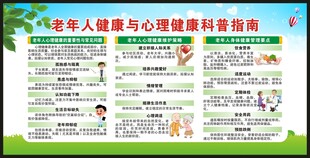 全国老年健康宣传周宣传栏