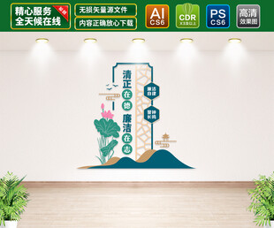 党风廉政文化墙