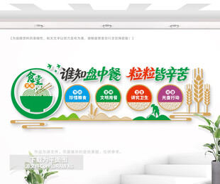 食堂文化墙