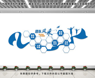 团队风采文化墙