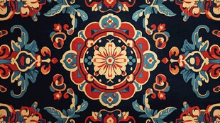 中式传统精美花纹图案