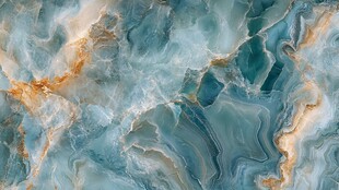 蓝绿纹理大理石精美图案