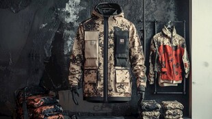 时尚迷彩户外服饰展示