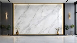 现代简约大理石背景墙设计