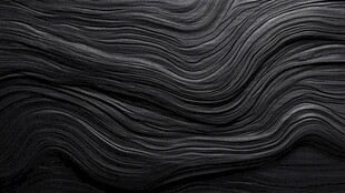 黑色波浪纹理背景图
