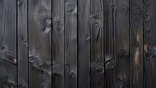 深灰色木质纹理背景图