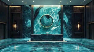 奢华大理石风格酒店大堂