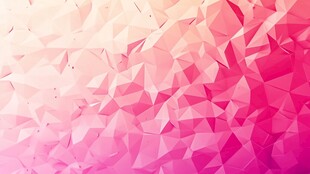 梦幻渐变多边形几何背景