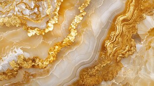 金色大理石纹理精美图案