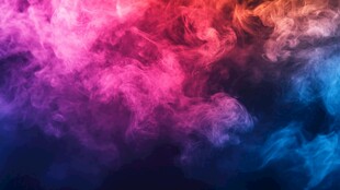 梦幻炫彩烟雾背景图