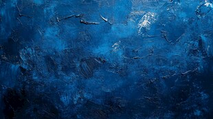 深邃蓝调抽象艺术纹理